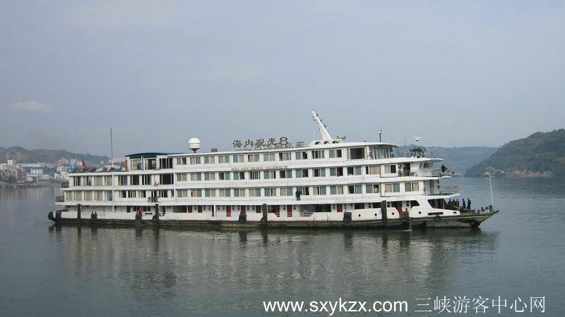 海内观光游船图片 宜昌,重庆航线三峡旅游船海内观光号