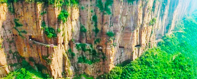 五一太行山领略山水云海绝壁秀美风光