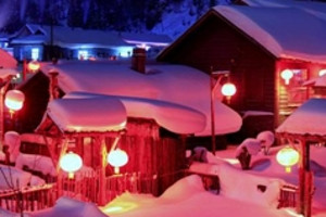 冰城哈尔滨、亚布力滑雪、中国第一雪乡、高山雪原凤凰山双飞五天